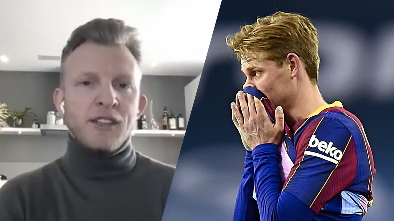 Kuyt is kritisch op Frenkie de Jong: 'Hierin komt hij tekort'