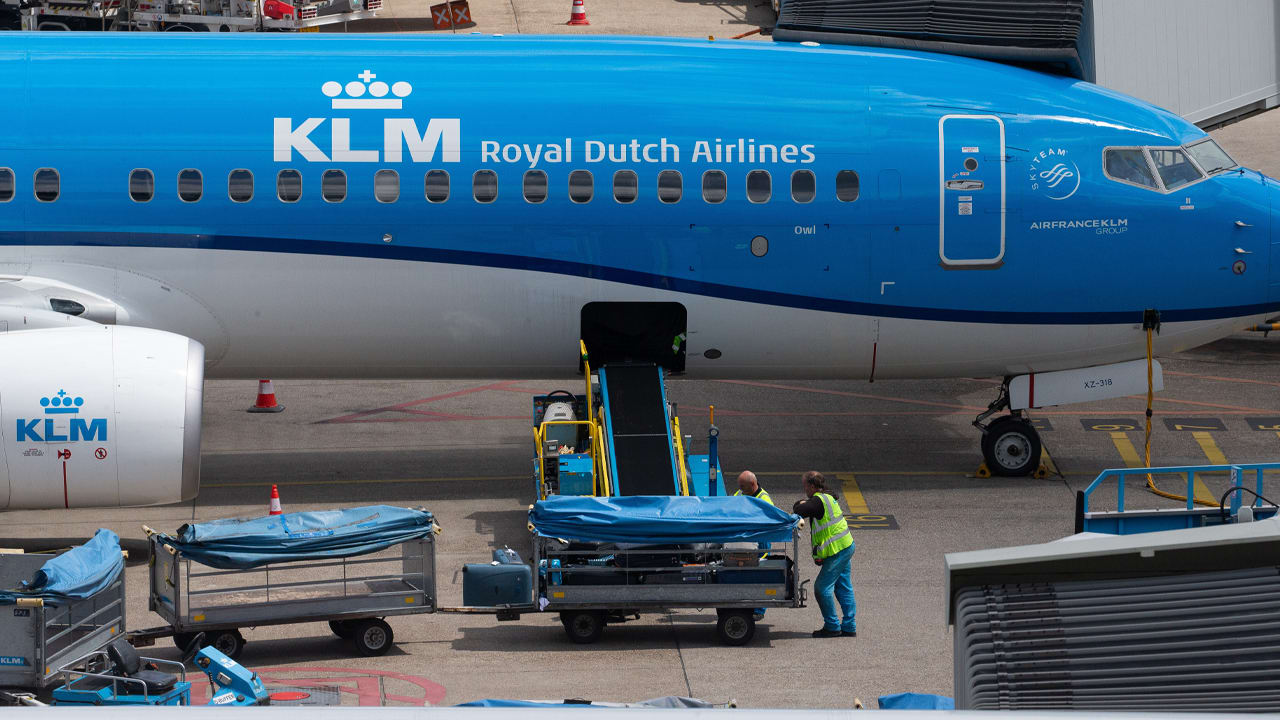 KLM: vrijwel alle gestrande passagiers op bestemming of omgeboekt