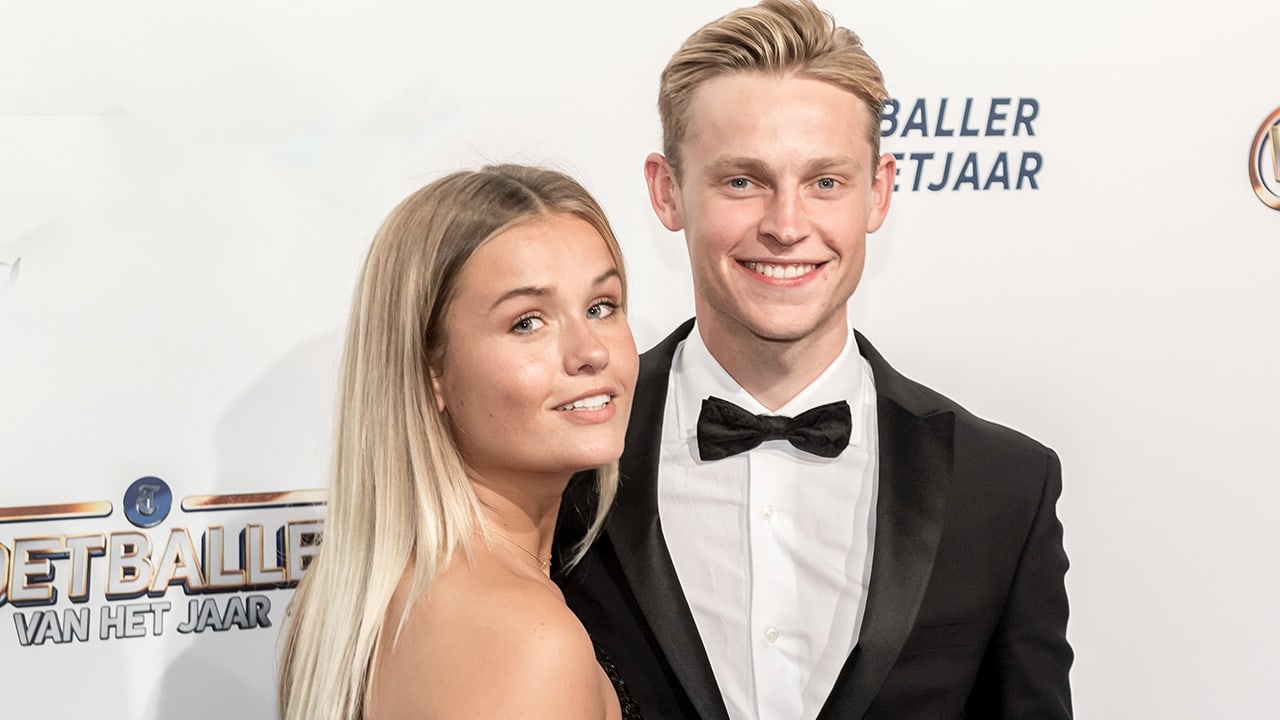 Mikky Kiemeney en Frenkie de Jong in blijde verwachting van eerste kindje