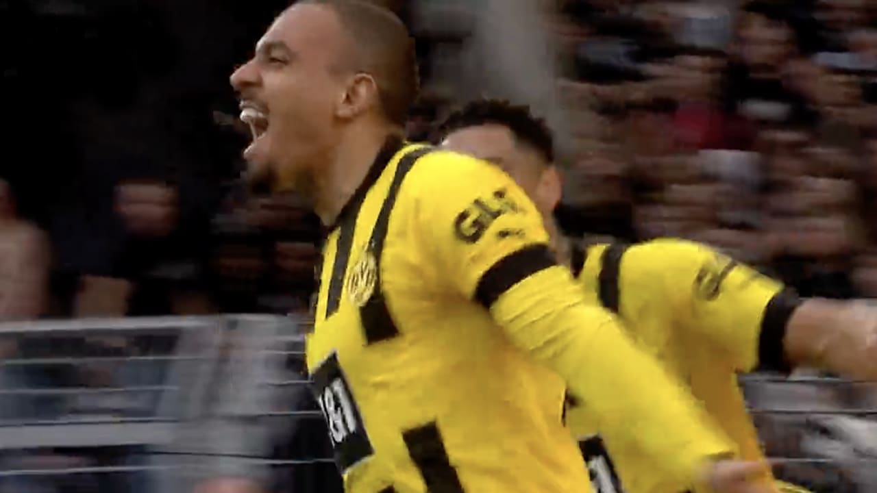 Videogoal: Oud-PSV'er Malen helpt Dortmund met twee doelpunten aan koppositie