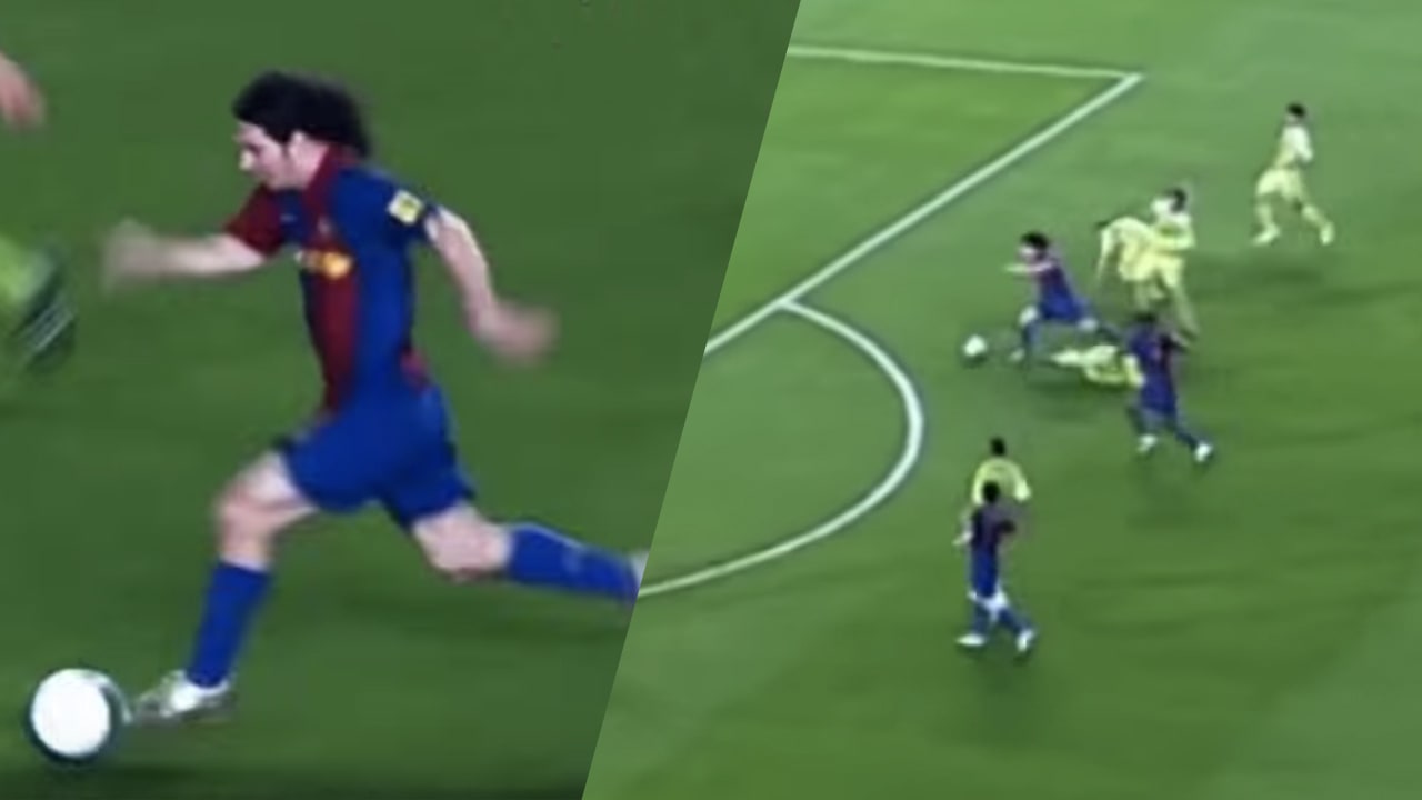 CLASSIC: Messi scoort wondergoal tegen Getafe met solo vanaf eigen helft