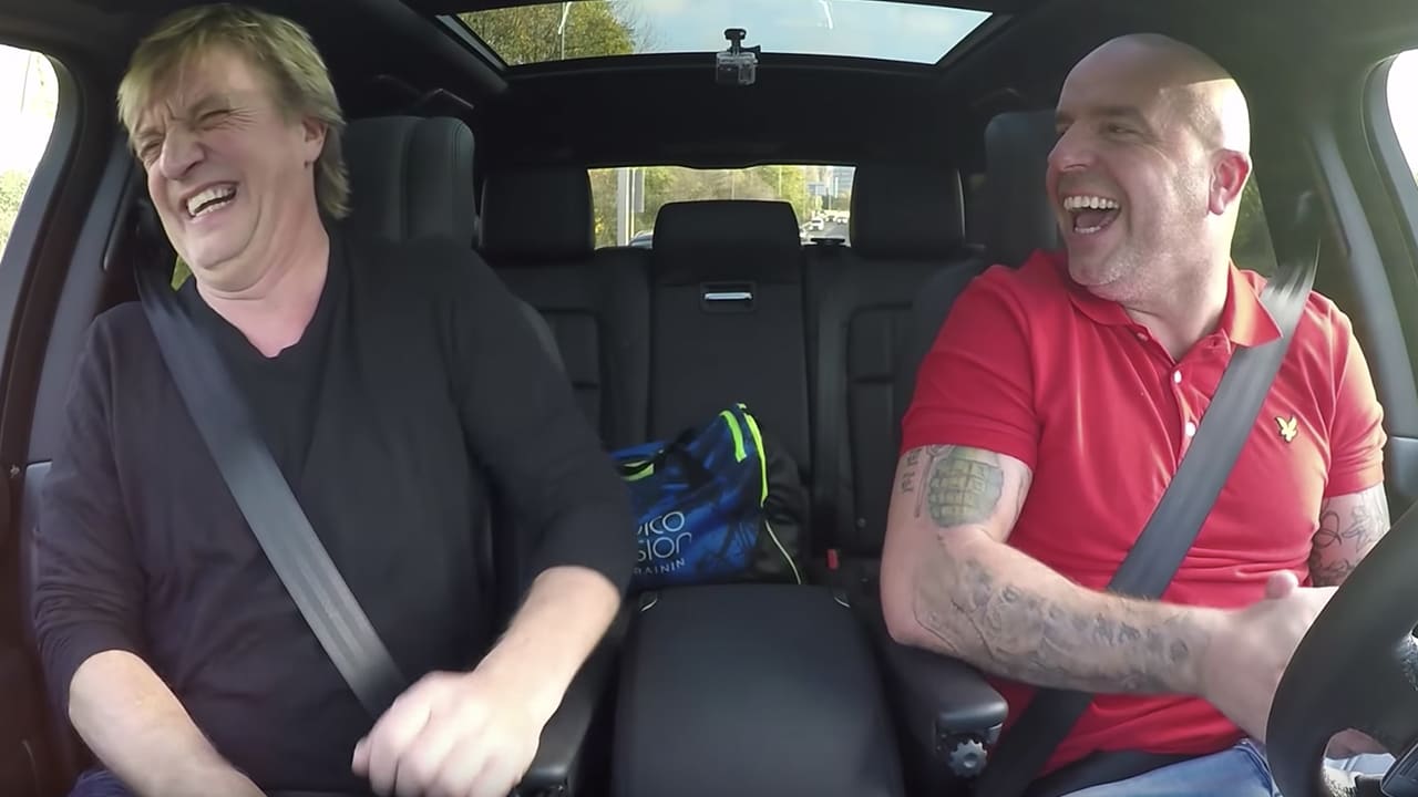 GENIETEN: Wim Kieft bij Andy in de auto