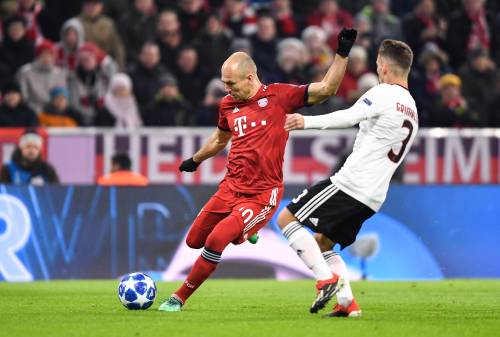 Robben in select rijtje in Champions League