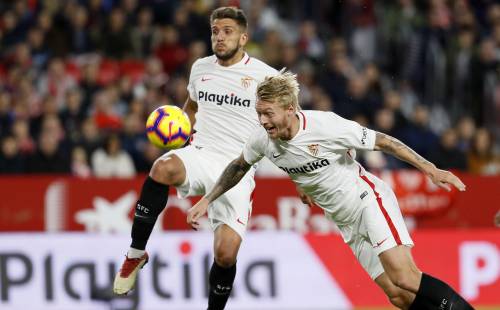 Sevilla weken zonder Kjaer