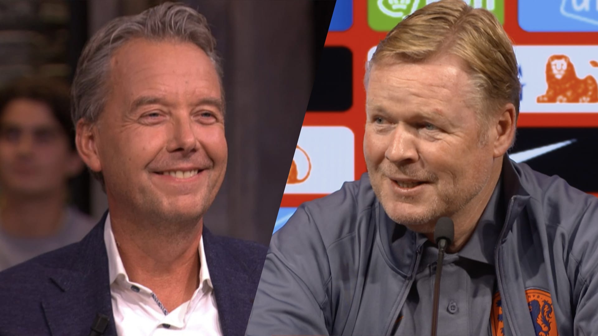 Koeman tegen Valentijn: 'Als ik zeg dat het niet zo is, kom je volgende keer weer met dezelfde vraag'