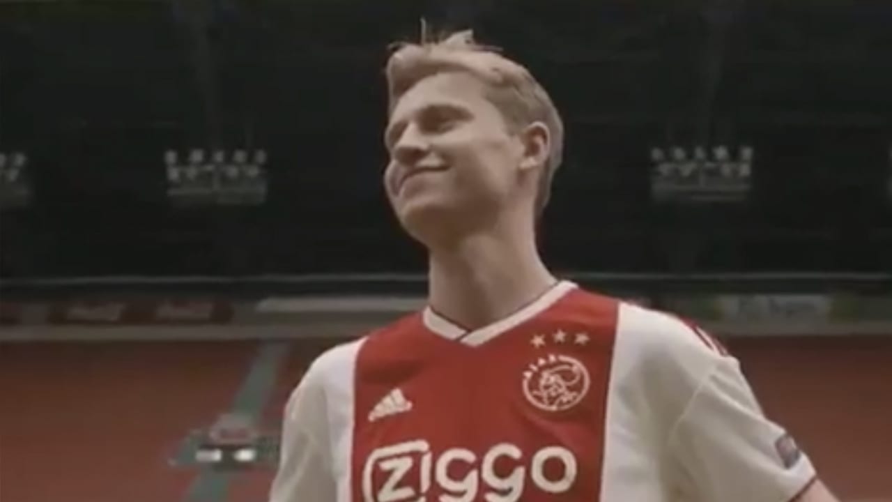 Frenkie de Jong neemt afscheid van Ajax met prachtige video