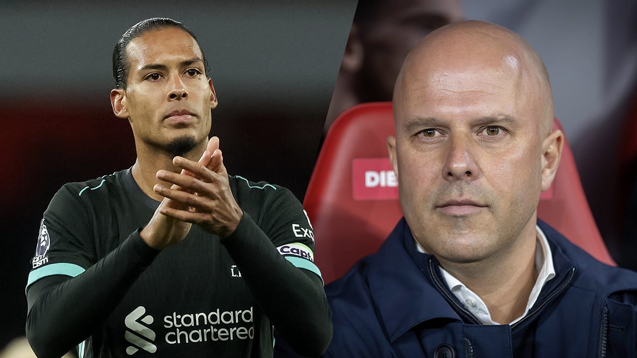 Slot ziet Liverpool met scorende Van Dijk punt pakken in kraker met Arsenal