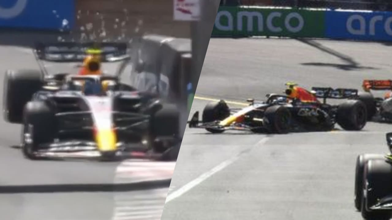 Video: Pérez crasht in kwalificatie Grote Prijs van Monaco
