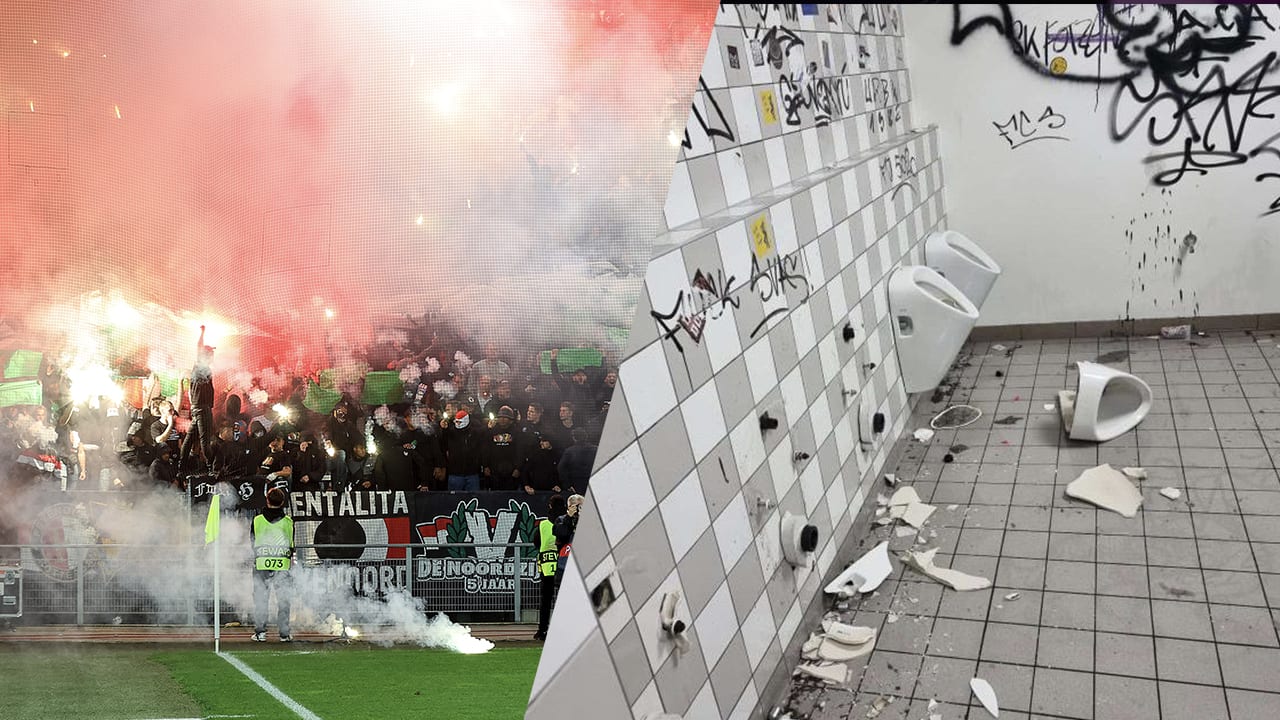 Feyenoord moet tonnen betalen aan Sturm Graz voor aangerichte schade door hooligans