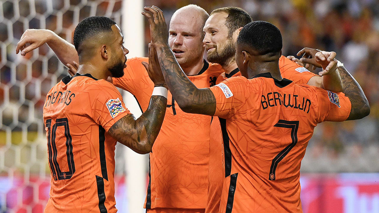 Oranje opent Nations League met eerste zege in bijna 25 jaar op België 