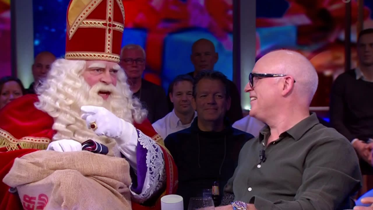 Sinterklaas bij Veronica Inside: 'Ik ben klaar met dat kutfeest!'
