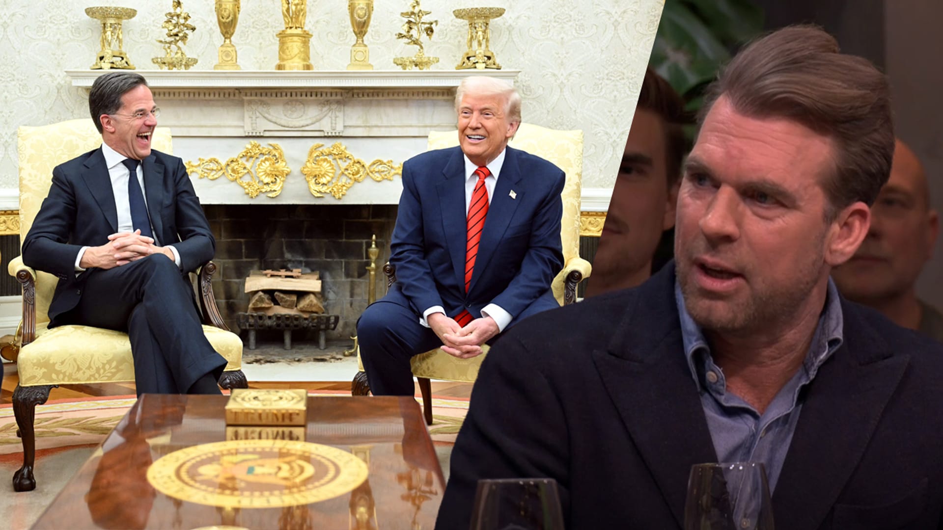 Rutger Castricum: 'Ik vind een heel klein beetje nederigheid richting Trump niet zo heel raar'