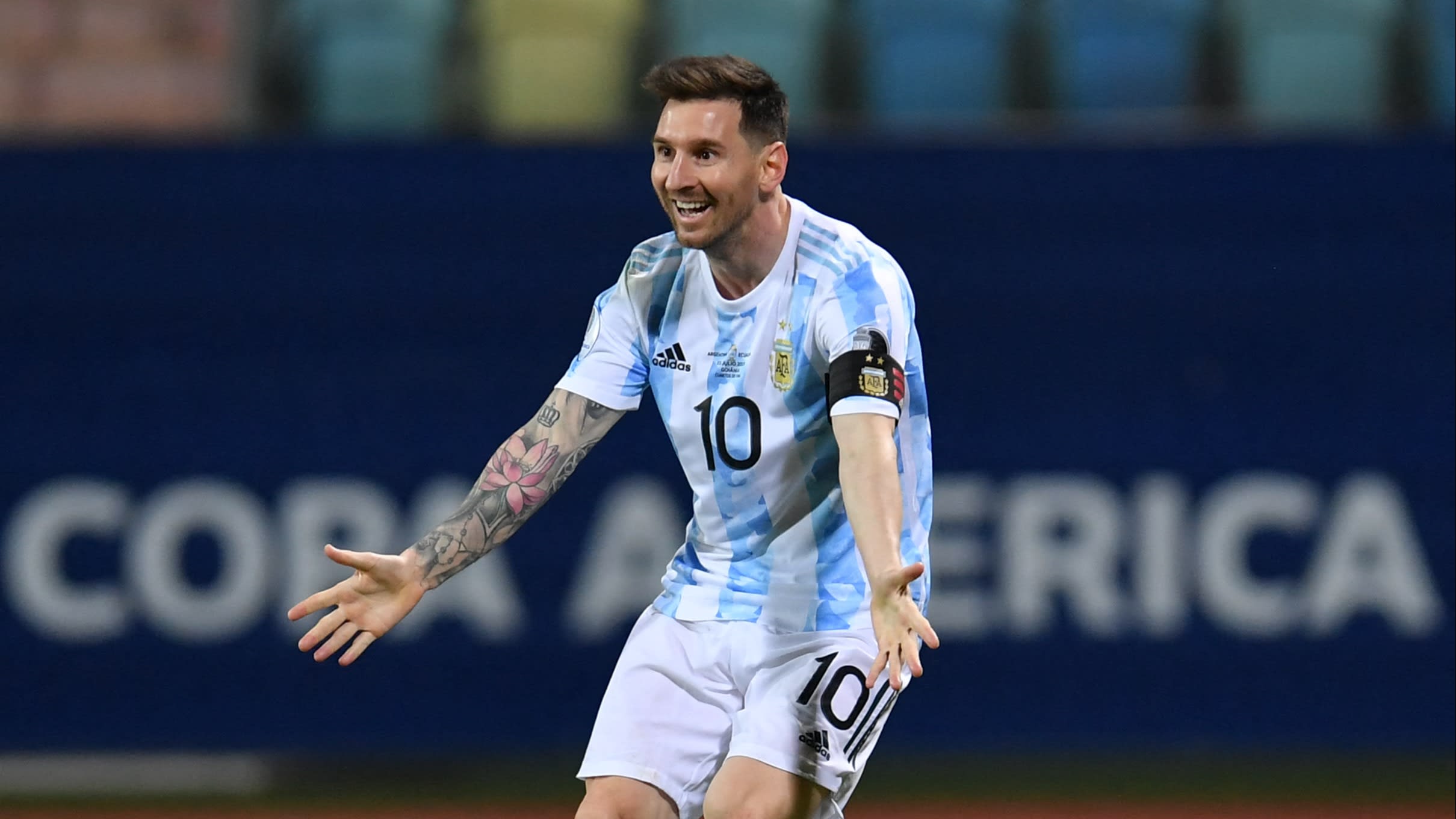 Messi leidt Argentinië naar halve finale tegen Colombia