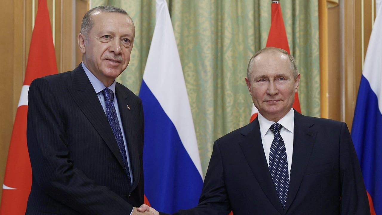 Erdogan dringt aan op einde bloedvergieten voor gesprek met Poetin