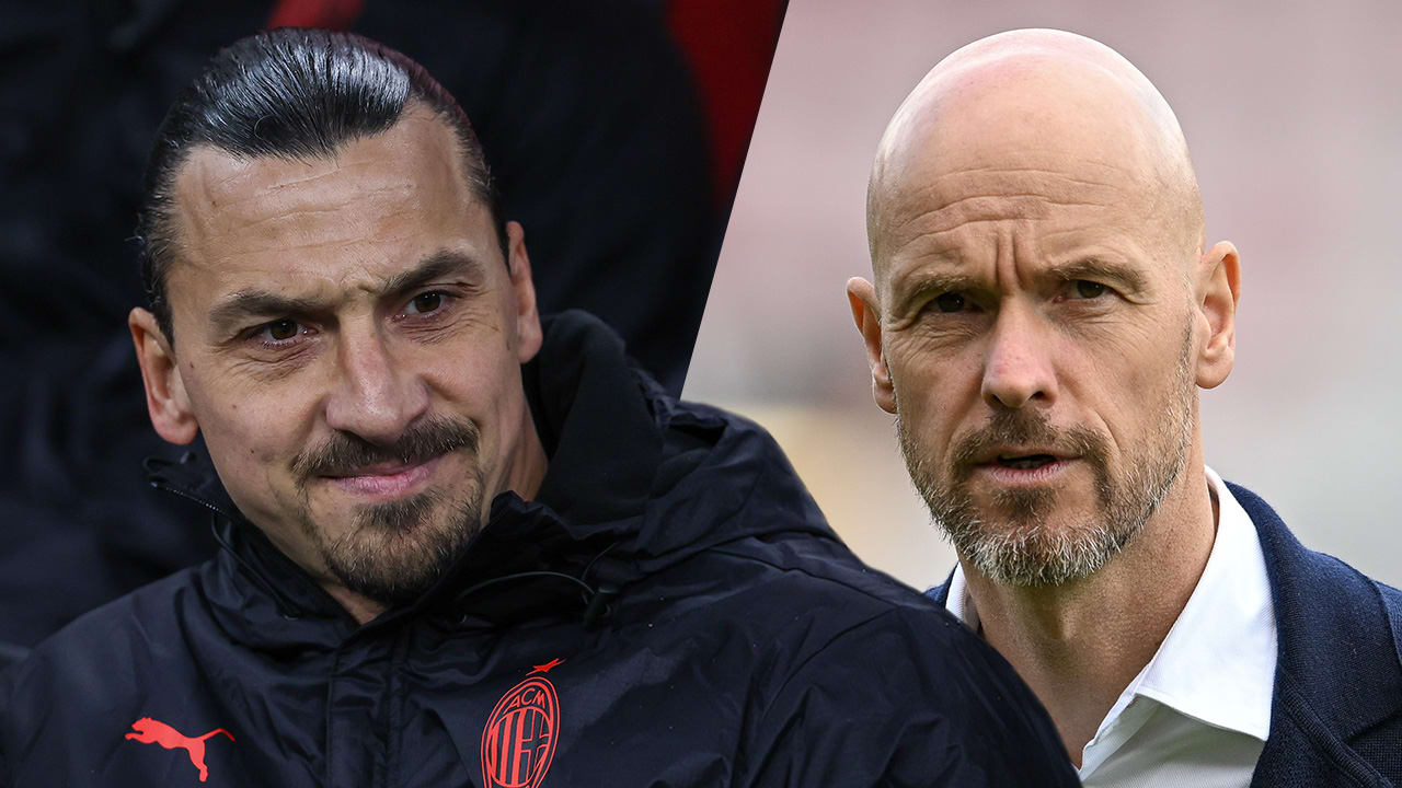 Zlatan Ibrahimovic kritisch op Erik Ten Hag: 'Wat is de ervaring van deze coach?'