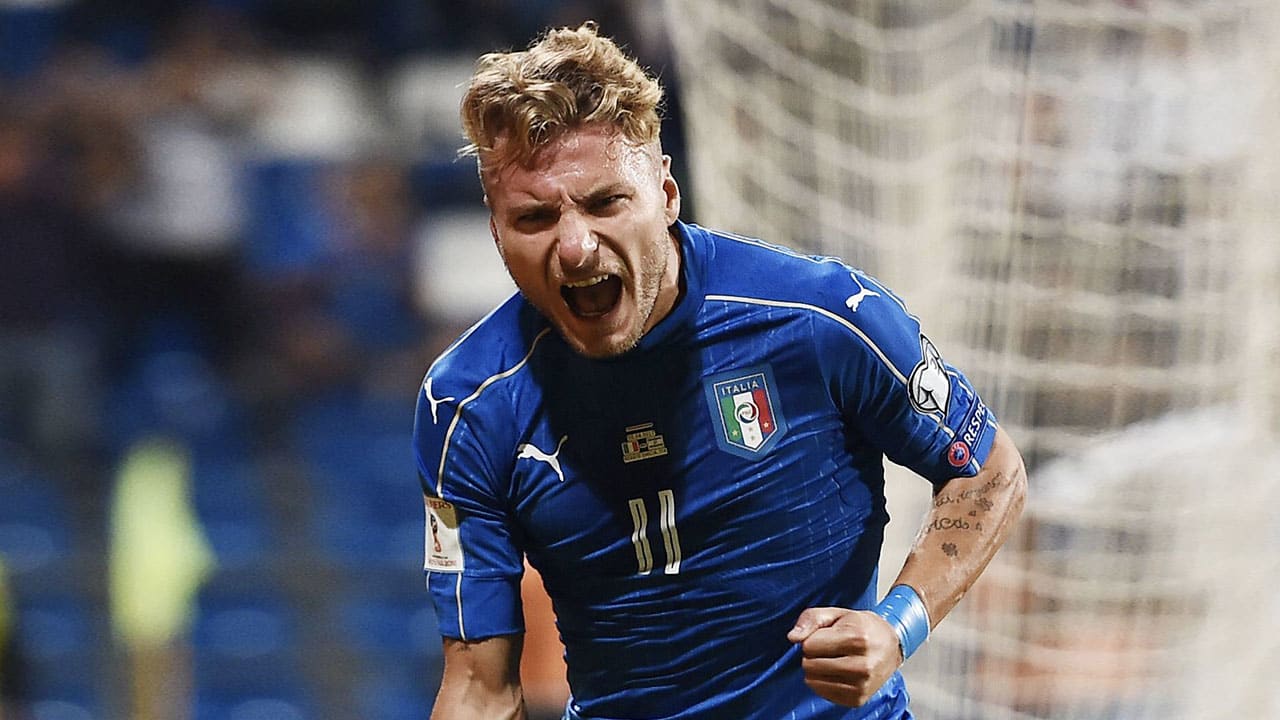 Italië met Immobile in de spits tegen Oranje