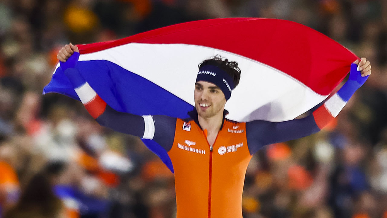 Patrick Roest verovert derde EK-goud op 5000 meter