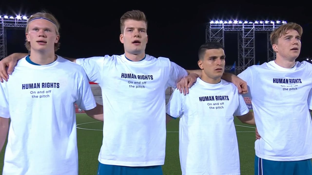 FIFA: protest Noorse voetballers tegen Qatar blijft onbestraft