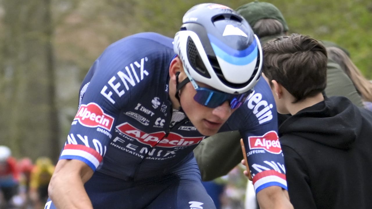 Van der Poel stapt af in Tour de France