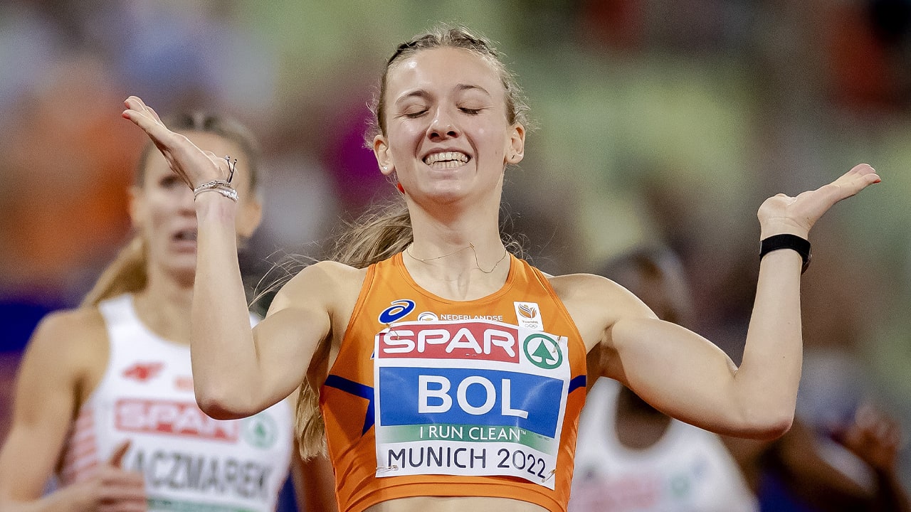 Bol wint ook goud op 400 meter horden en pakt unieke dubbel op EK