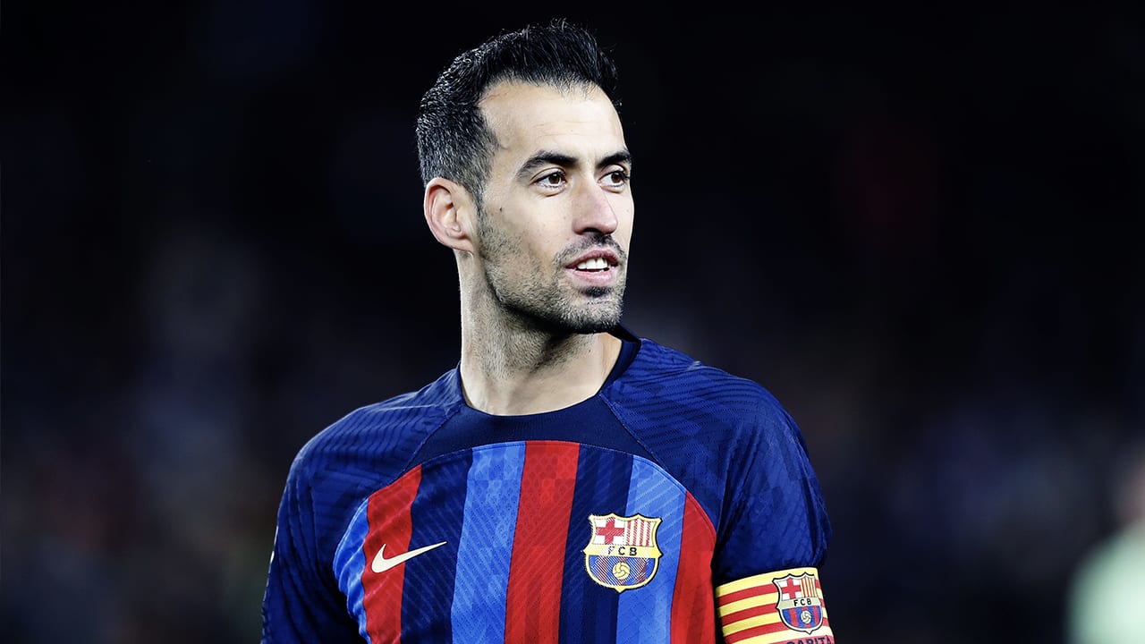 Clubicoon Sergio Busquets vertrekt na 18 jaar bij FC Barcelona