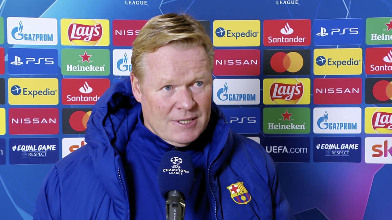 Koeman trots op 'buitengewone prestatie' FC Barcelona