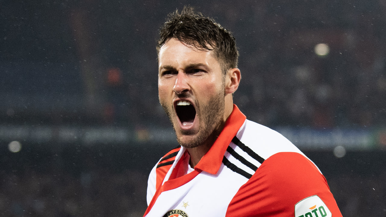 Feyenoord verslaat Lazio en overwintert als groepswinnaar in Europa League