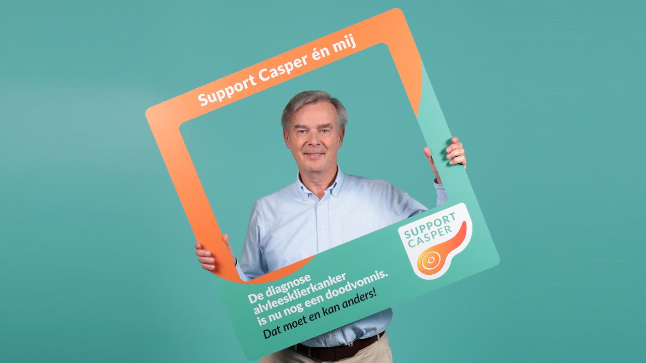 Directeur Support Casper vraagt op verjaardag om donaties voor onderzoek naar alvleesklierkanker
