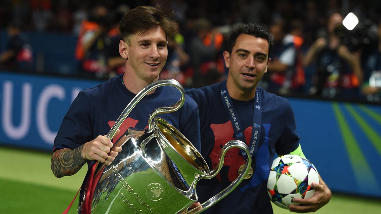 Xavi polst Messi voor terugkeer naar FC Barcelona