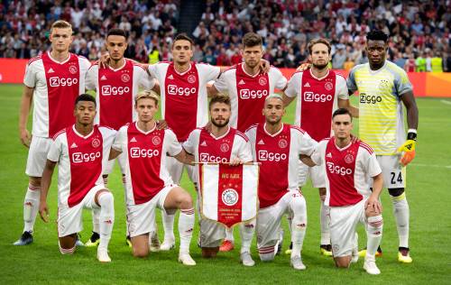 Ajax met ongewijzigde ploeg tegen VVV-Venlo