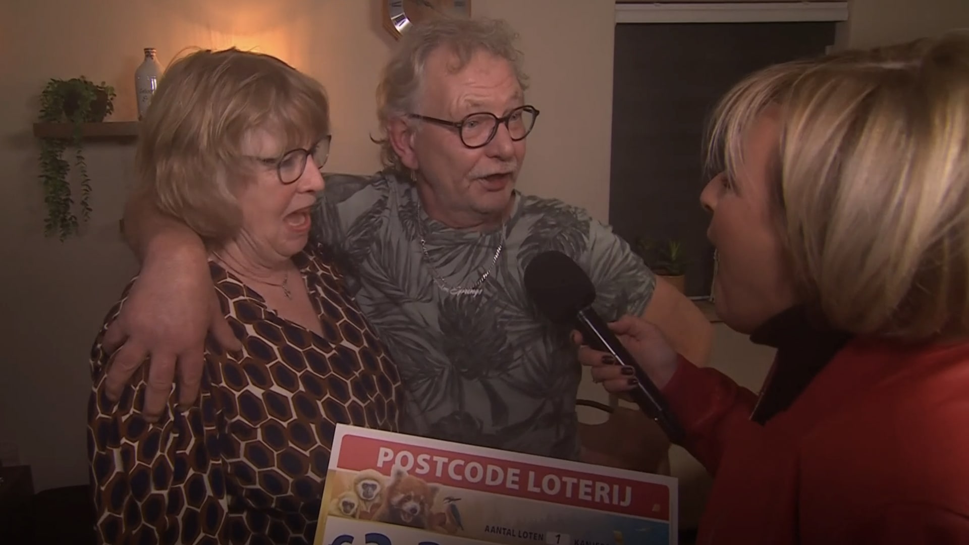 Stel uit Balkbrug wint ruim 3 miljoen euro: ‘We moeten nog een nieuwe voordeur hebben’
