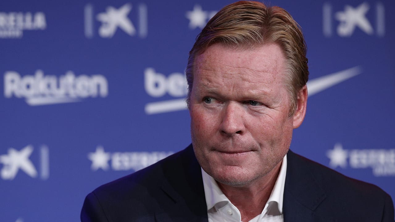 Koeman hoopt op frisse Messi en De Jong