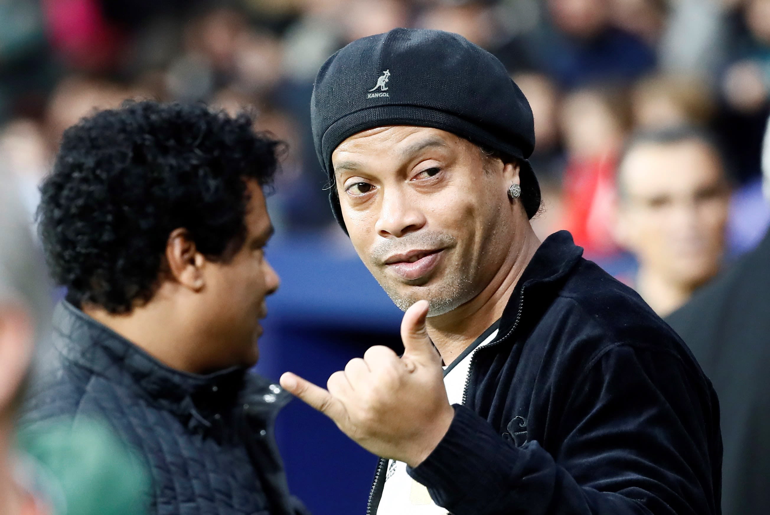 Ronaldinho aangehouden in Paraguay