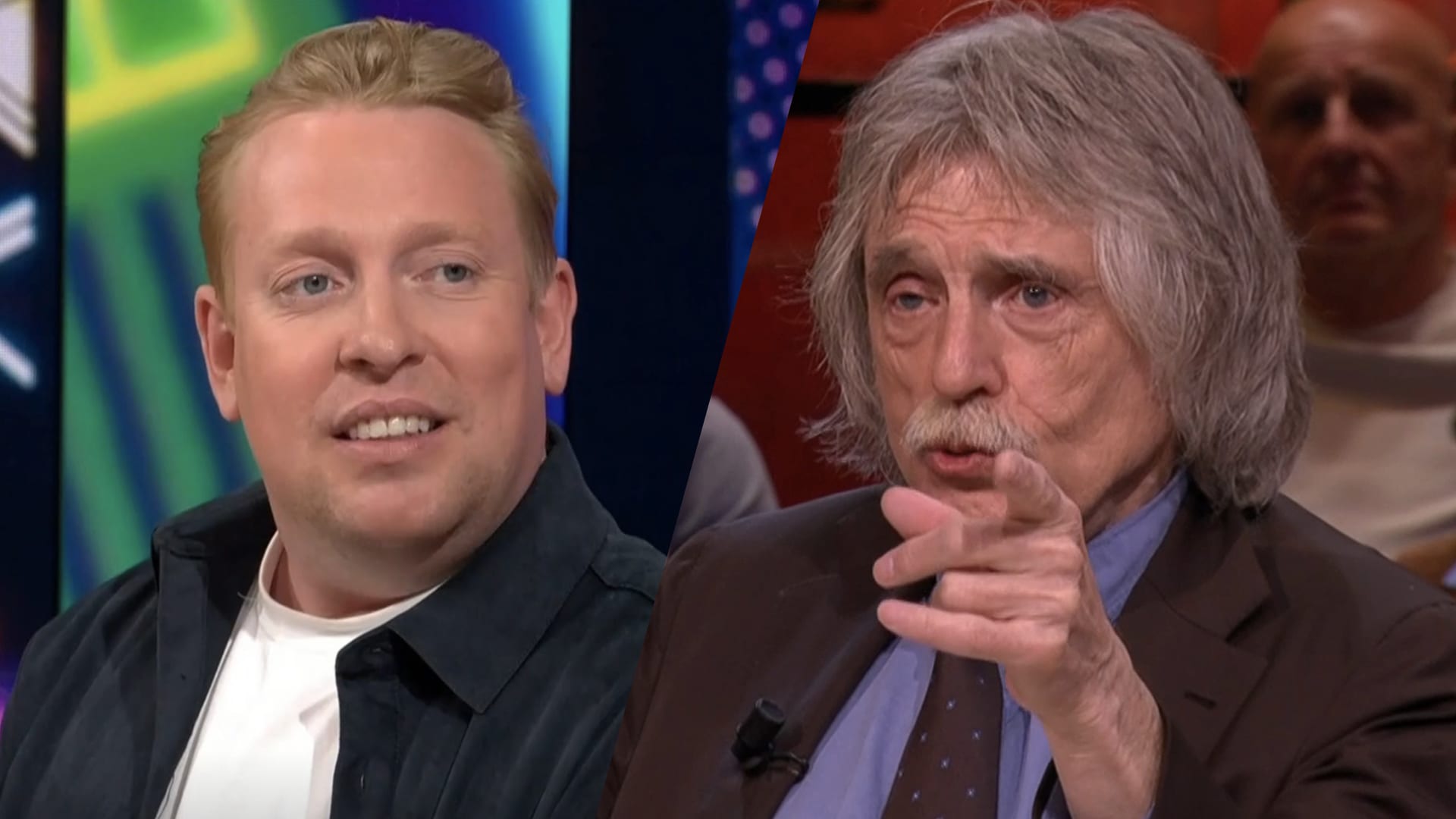 Johan windt zich op en maakt muziekshow en panellid Billy Dans met de grond gelijk