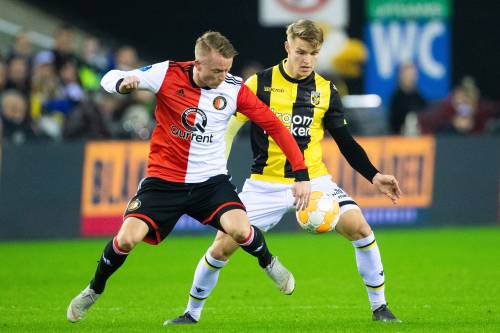 Feyenoord speelt gelijk bij Vitesse