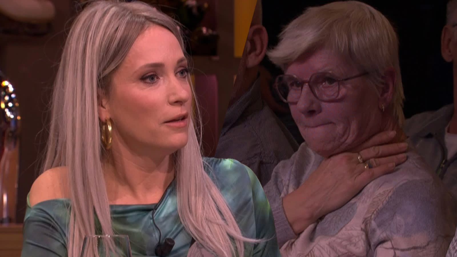 Vrouw in studio dreigt te stikken: Hélène grijpt in
