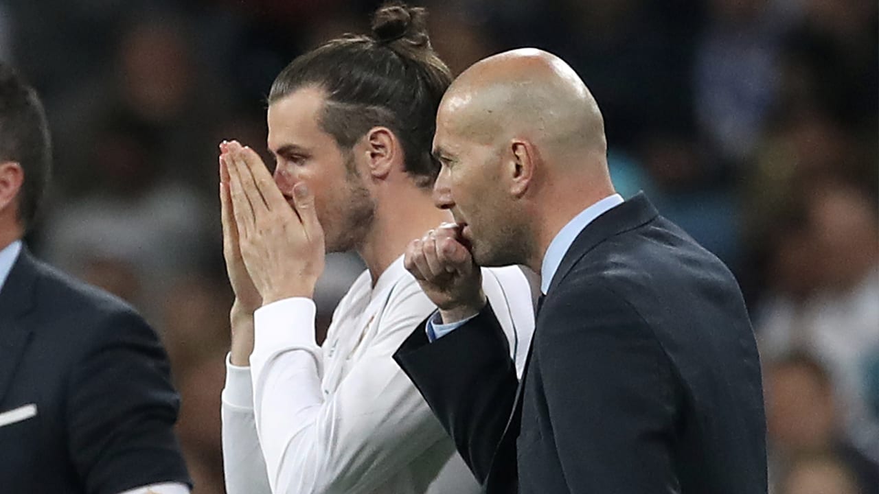 Zidane haalt uit naar Bale: 'Ook met vier wissels had ik hem niet ingebracht'