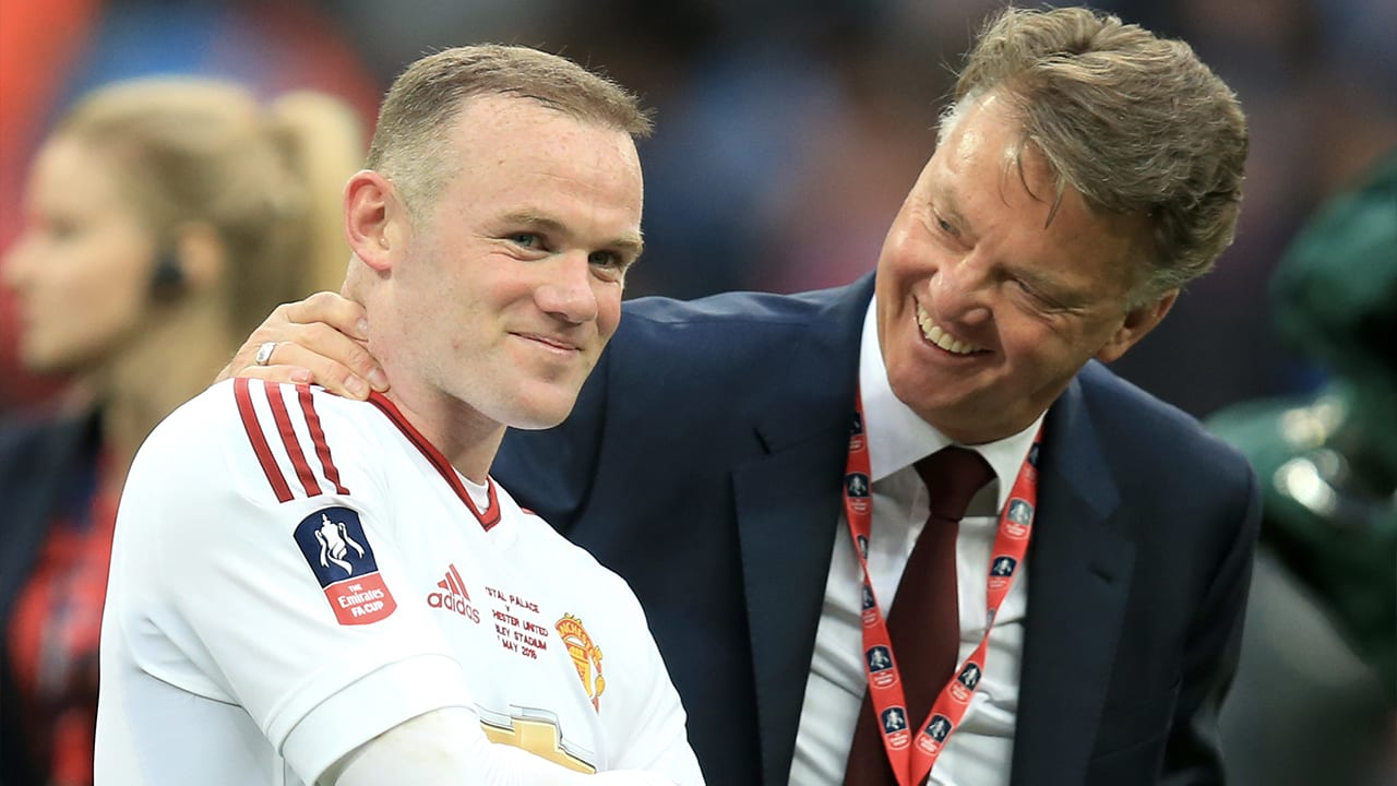 Rooney was kapot van ontslag Van Gaal: 'Geweldig om mee te werken'