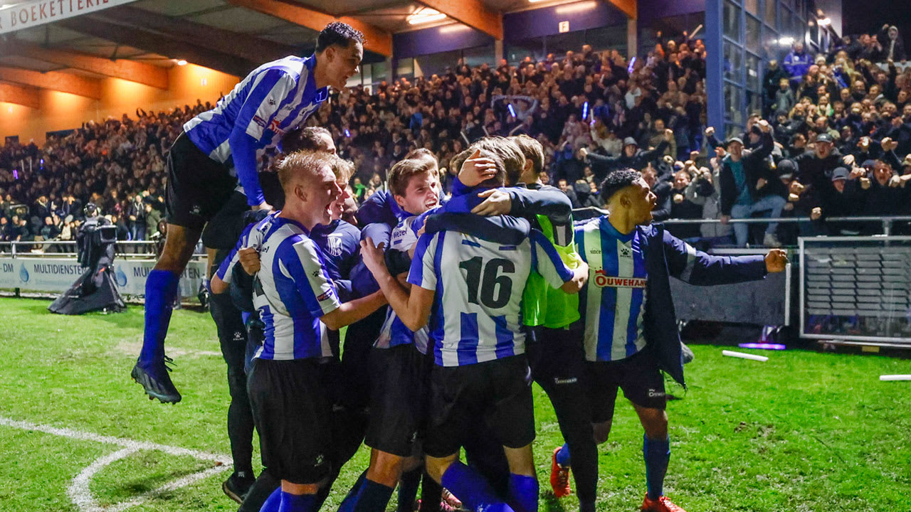 Amateurs Quick Boys schakelen De Graafschap uit in KNVB-beker