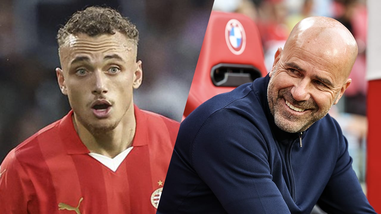 Noa Lang over Feyenoord-verdediger: 'Peter Bosz noemde hem een kip zonder kop'