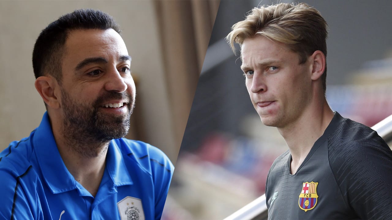 Xavi geeft Frenkie de Jong plek in Barcelona-Dream Team