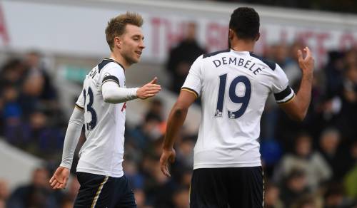 Dembélé en Eriksen terug bij Tottenham