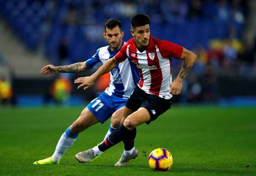 Espanyol weer tweede na winst op Athletic