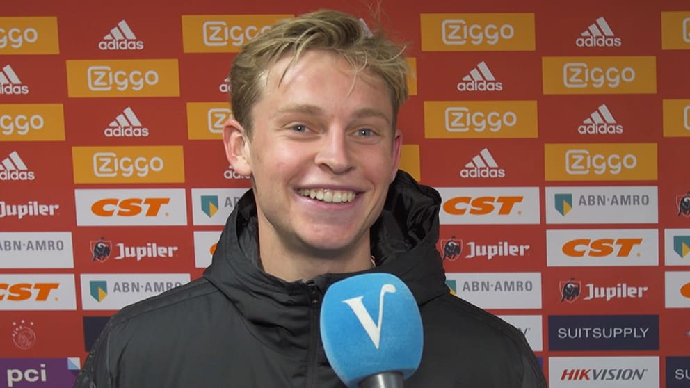 Frenkie de Jong over transfer: 'Messi is een extra reden' 