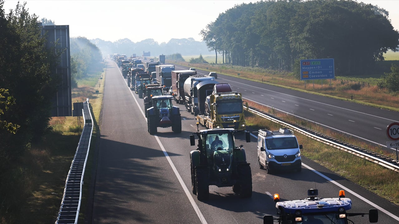 Enkele honderden boeren beboet rond boerenprotest