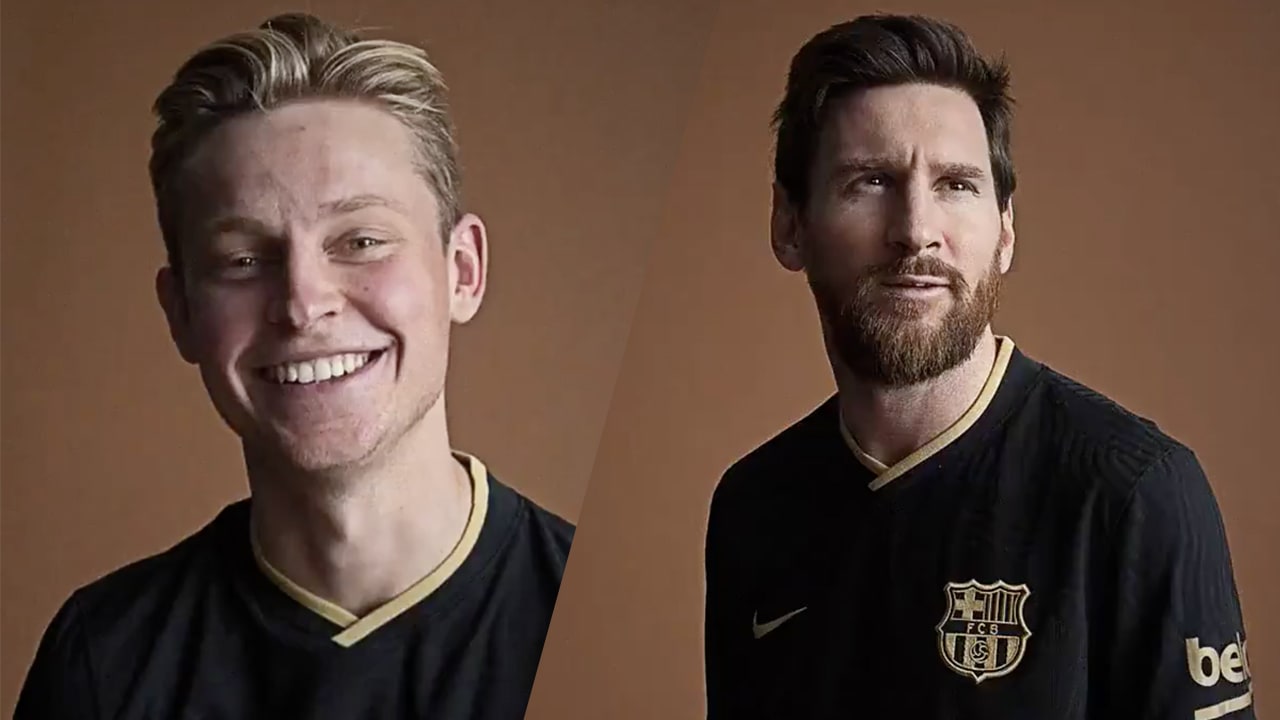 Dit is het nieuwe uittenue van FC Barcelona! 