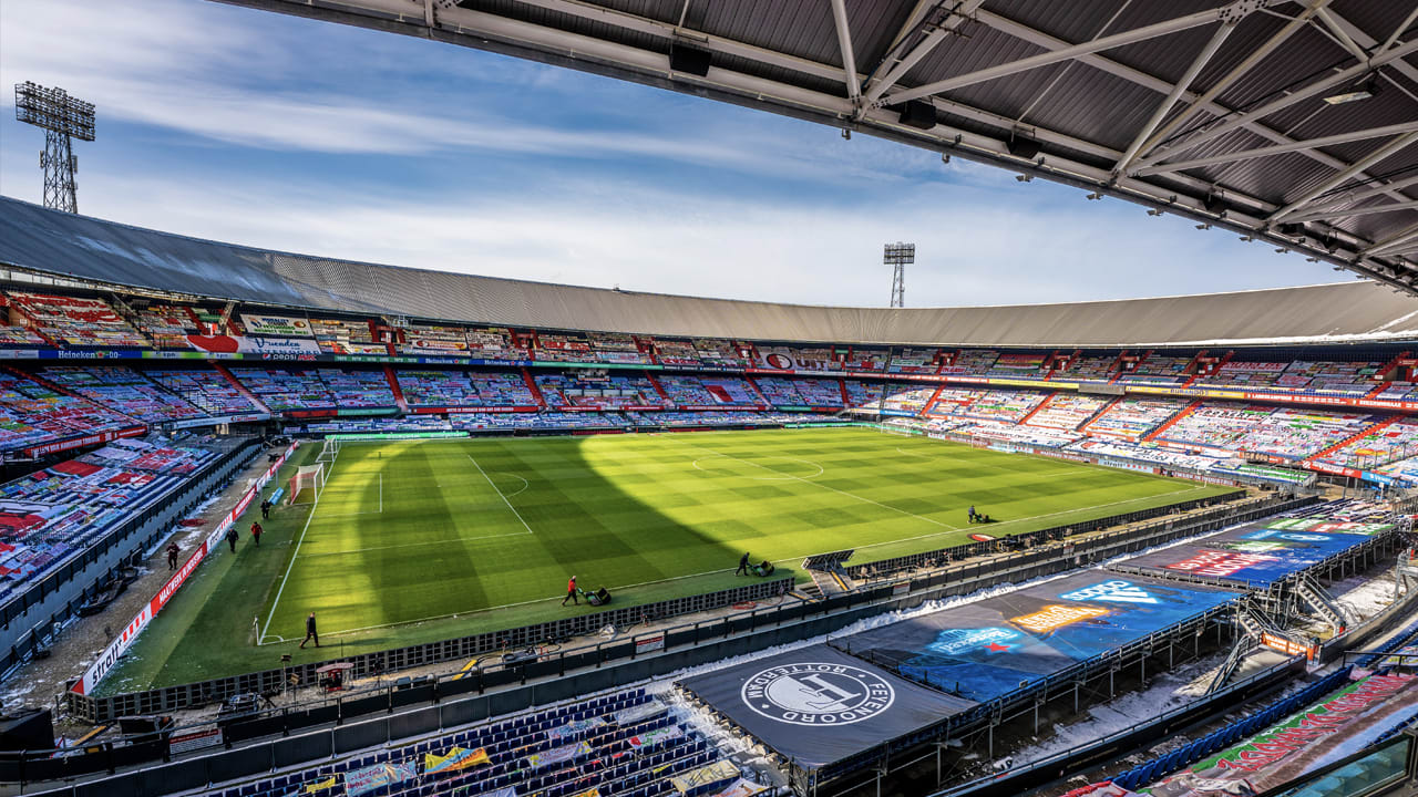 Feyenoord-fans moeten spandoeken verwijderen voor bekerfinale