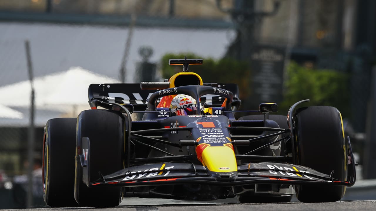 Verstappen ook in tweede training Monaco achter Ferrari's