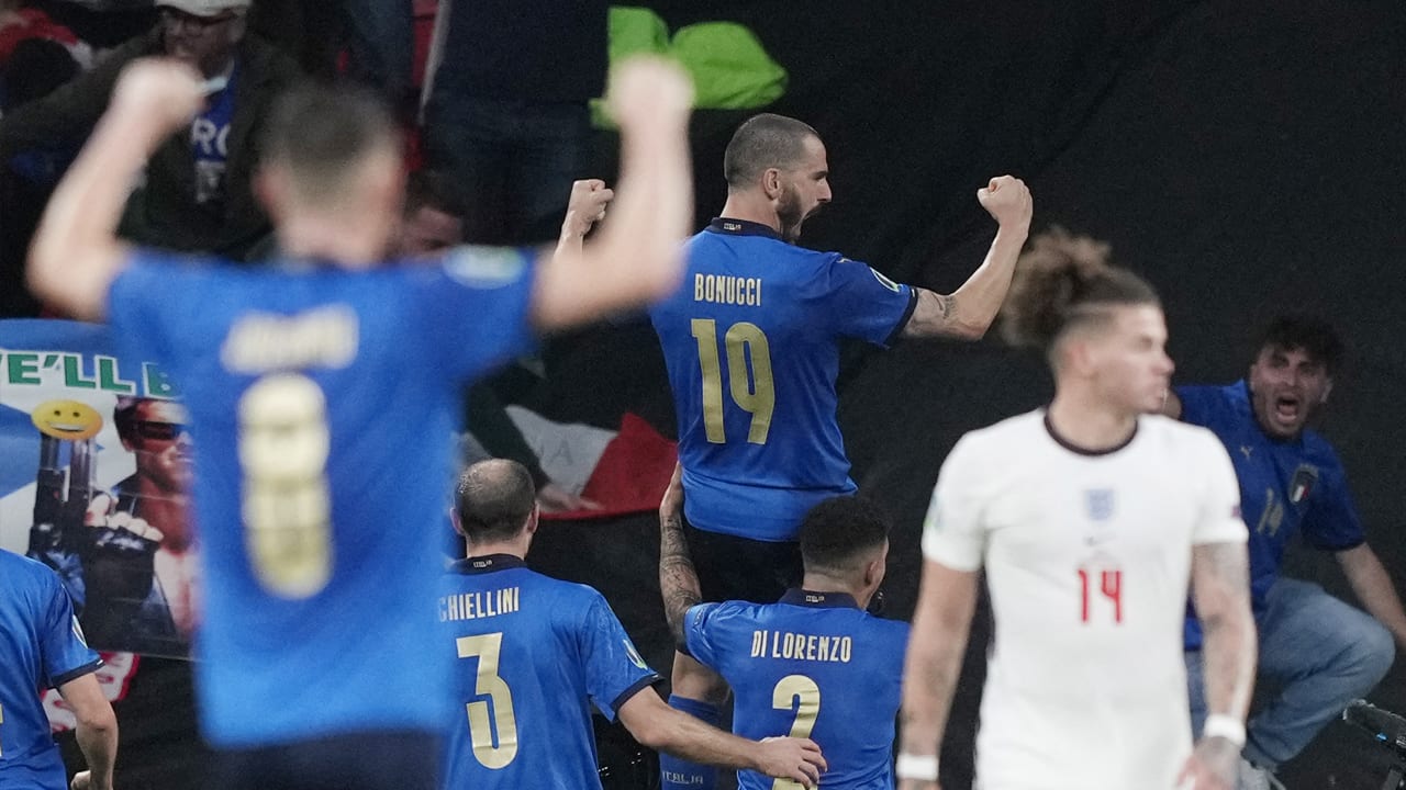 Italië verslaat Engeland na strafschoppen en is Europees kampioen 