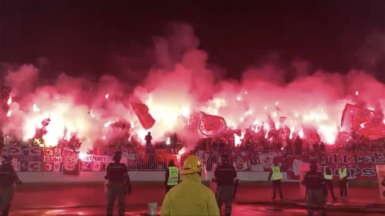 25.000 fans aanwezig bij bekerkraker in Servië